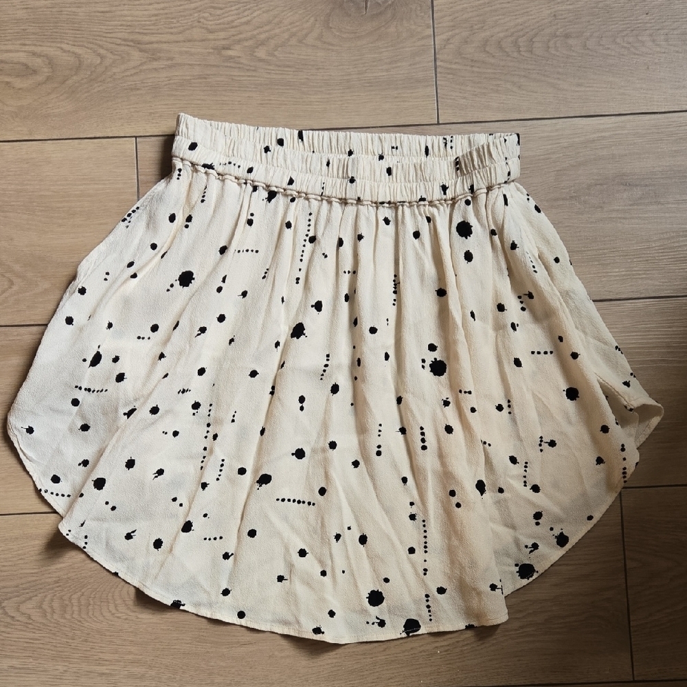 Samsoe Samsoe Syon Cream Mini Skirt Sz S